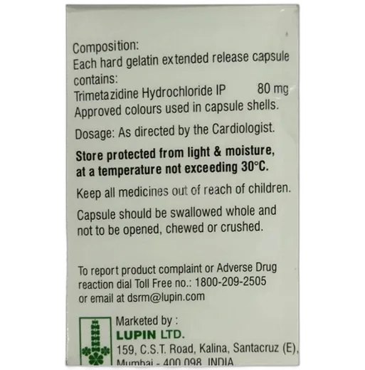 timzid od 80mg capsule 10's